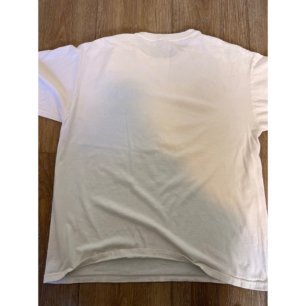White Graphic T Shirt Eagle‎ Motorcycle Rolling Thunder Mens XL - Picture 2 of 5
